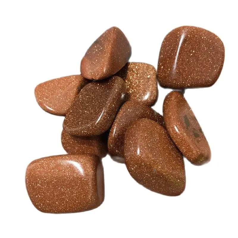 

Кристаллы целебный гравий очарование кварца Кристалл ремесла золото песчаник упали камень для Рождественского украшения