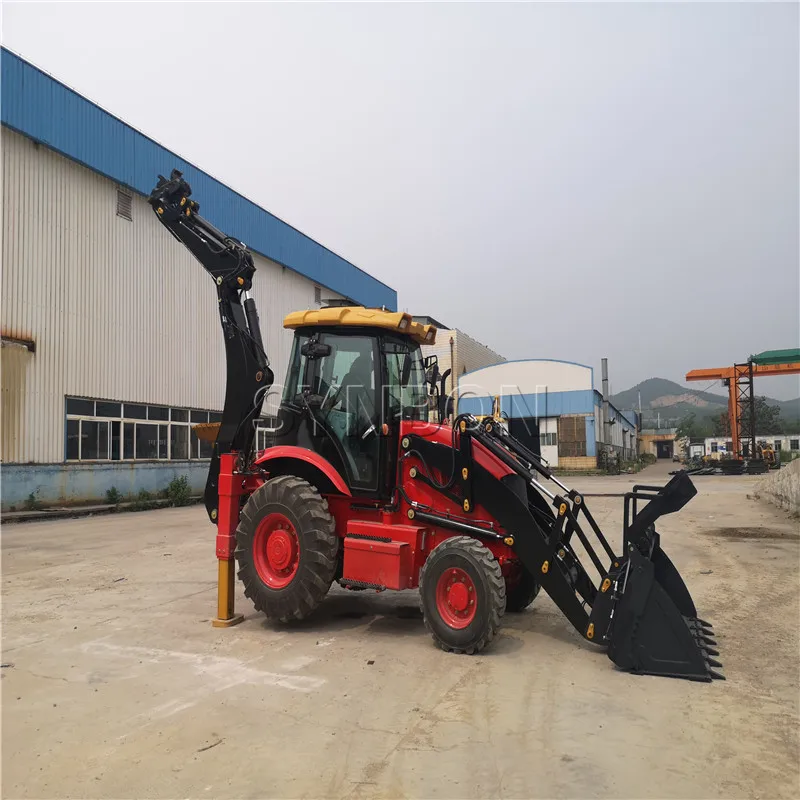 New Excavator Bucket Backhoe Loader Excavation Loading Machine SY747