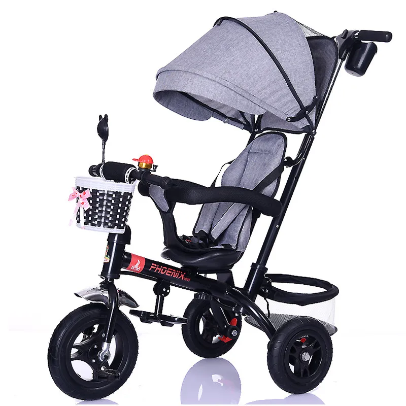 New Brand 1-6 Years Child tricycle High quality swivel seat child tricycle bicycle baby buggy stroller BMX Baby Car Bike