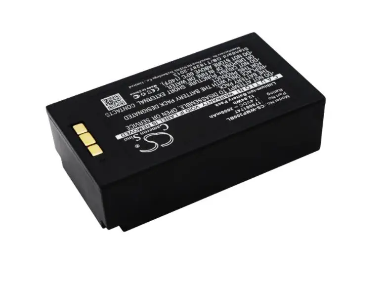 cameron sino 2600mah battery for  MOBIWIRE MobiPrin 3 178081747  Payment Terminal Battery