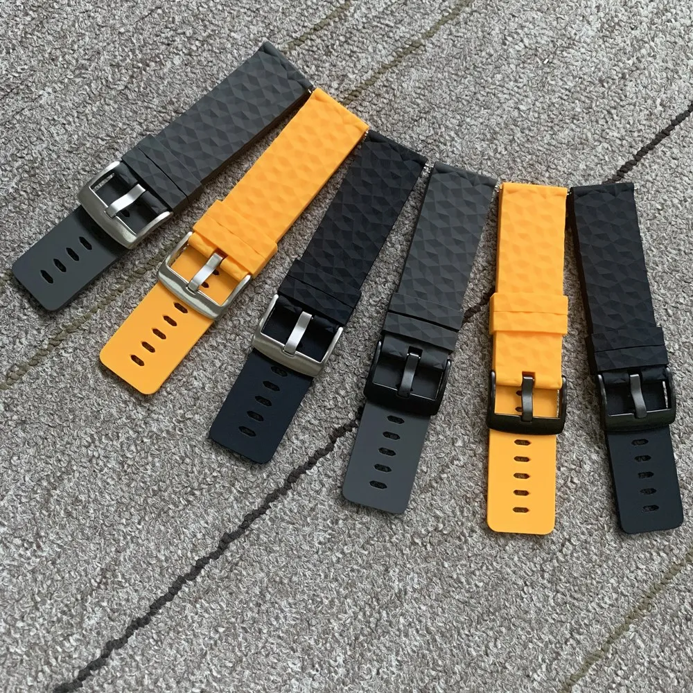 24MM Silicone Watch Strap For Suunto9 Spartan Sport Watch Band Quick Release Suunto 9 Baro Traverse Rubber Watchband