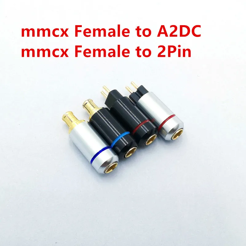 2 Chiếc MMCX Nữ Để A2DC/ 0.78Mm 2Pin Tự Làm Đa Năng Ổ Cắm MMCX Cáp