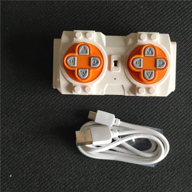 NEW Creative Phone Bluetooth Remote Control 4 channels Lithium Battery Box Building Blocks Compatible with Sbrick Buwizz Parts