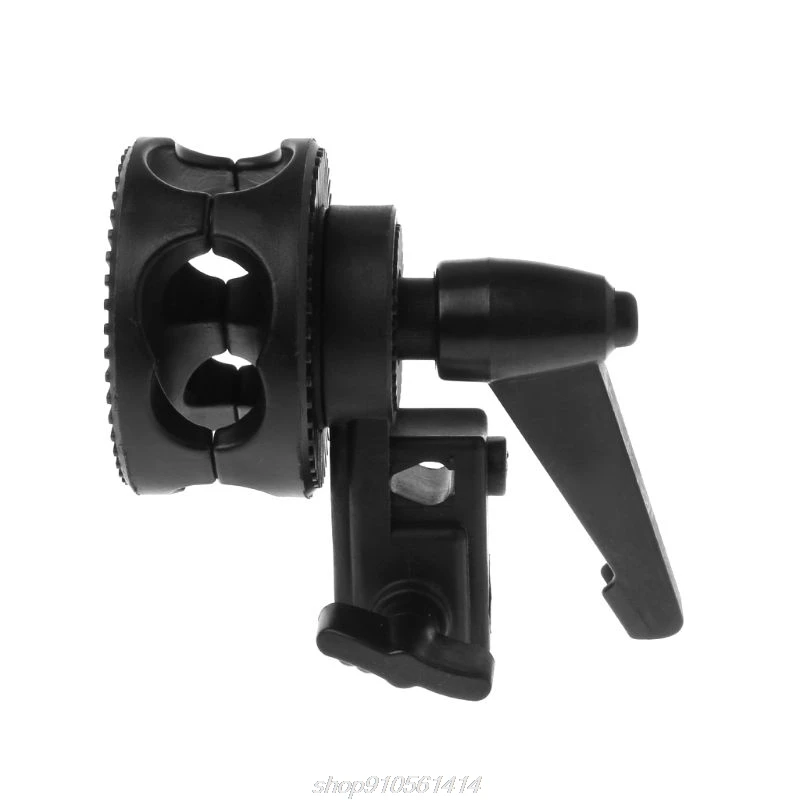 Single Swivelling Grip Head Wheel Clamp Clip Bracket Tilt Mount Adapter Telescopic Reflector Arm Support D11 20 Dropship