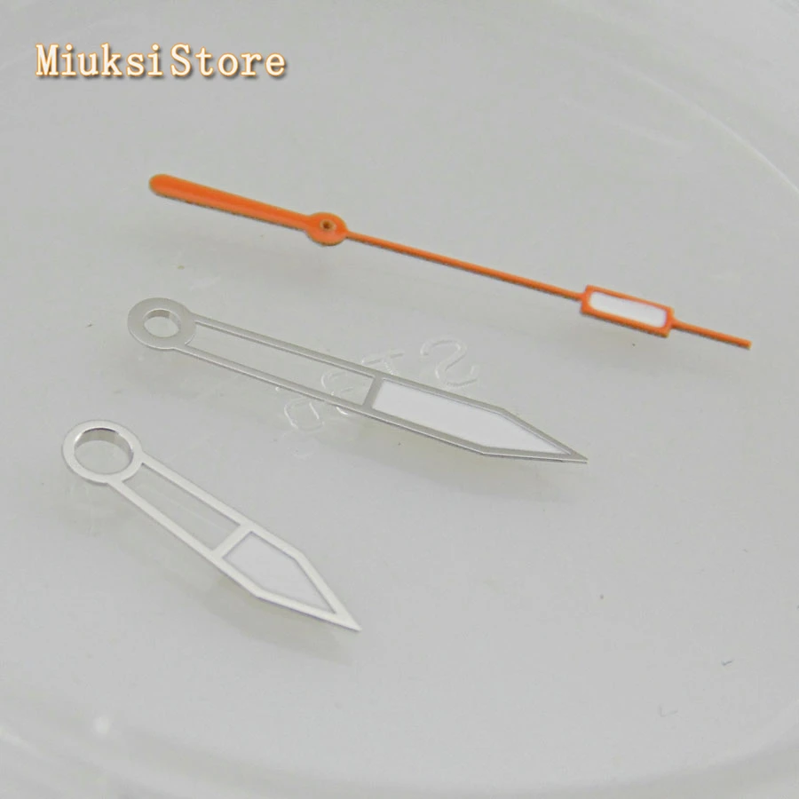 Luminous orange watch hands watch hands fit Miyota 8205 8215 82 series DG2813 3804 Movement image 2