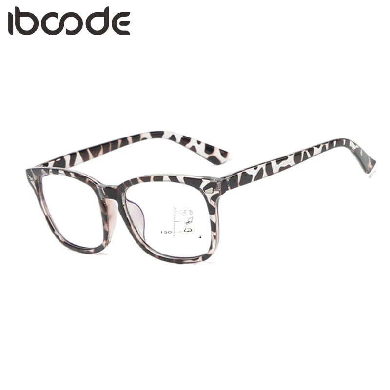 

iboode Multifocal Reading Glasses Smart Zoom Men Women Far Near Presbyopic Hyperopia Eyeglasses Unisex Eyewear 1.0 To +3.5 New