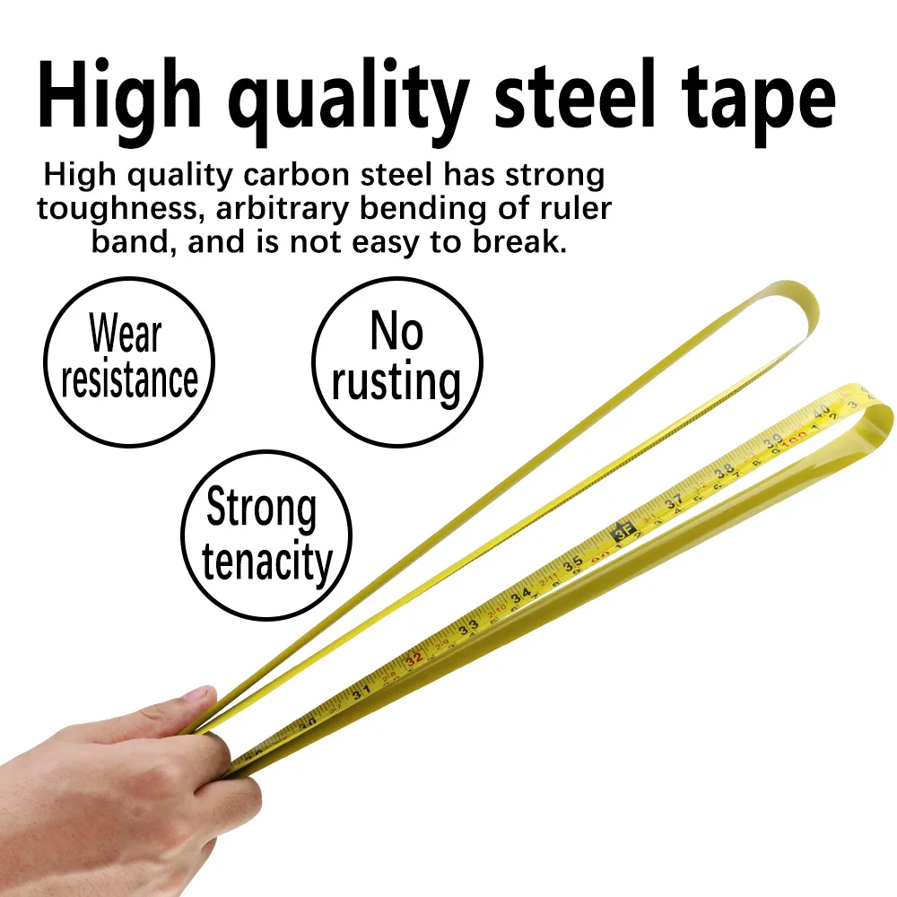 3M 5M Metric British System Auto Lock Measurement Tape 7.5M Tape Measure Retractable 3M Measuring Tape Inches Centimeters