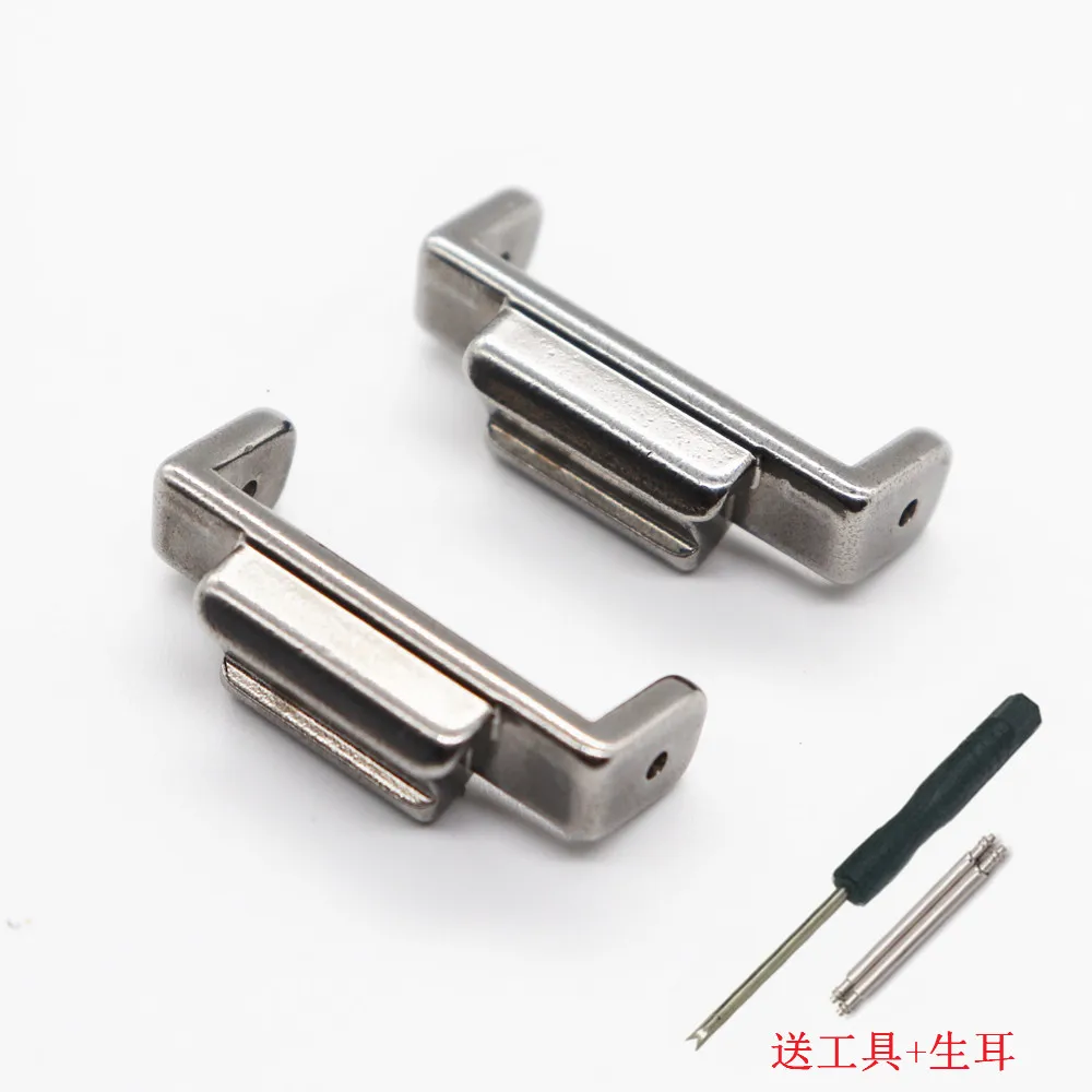 New 16mm Stainless Steel Adapter For Casio GA110/100/120 GA400 ga700 DW5600 5610 GWM5610 Refit Connector Accessories