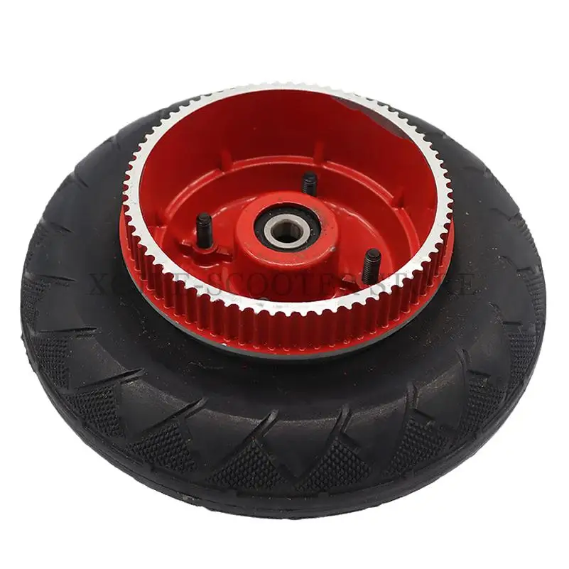 200x50 Belt Rear Wheel Inflatable Tire 8-Inch Explosion-Proof Solid  All-wheel for Pedal and Electric Scooter