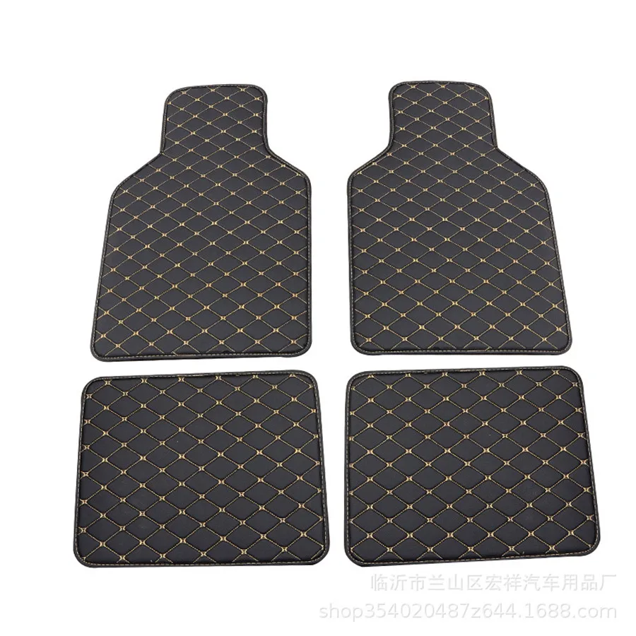 

Universal Car floor mats for BMW 3 5 7 Series F20 E90 F30 E60 F10 car styling waterproof carpet floor mats