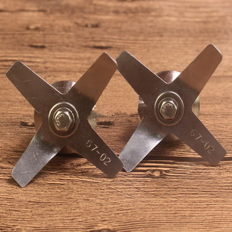 767 800 in Acciaio Inox Temprato Sei di Miscelazione e di Taglio TWK-767 TM-800 Lame di Coltello Frantoio di Ghiaccio Lame Frullatore di Ricambio Parts67-02