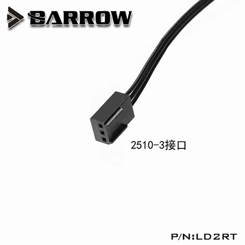 Barrow PC water cooling computer case LED soft light strip 5V 50cm/100cm built-in RGB Waterproof lighting LD2RT-50 LD2RT-100