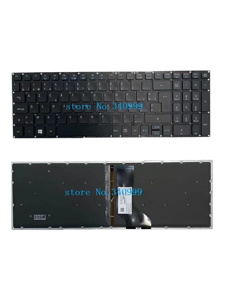 NEW Belgium Keyboard For Acer Aspire E5-722 E5-772 V3-574G E5-573T E5-573 E5-573G E5-573T E5-532G BE Backlit Keyboard