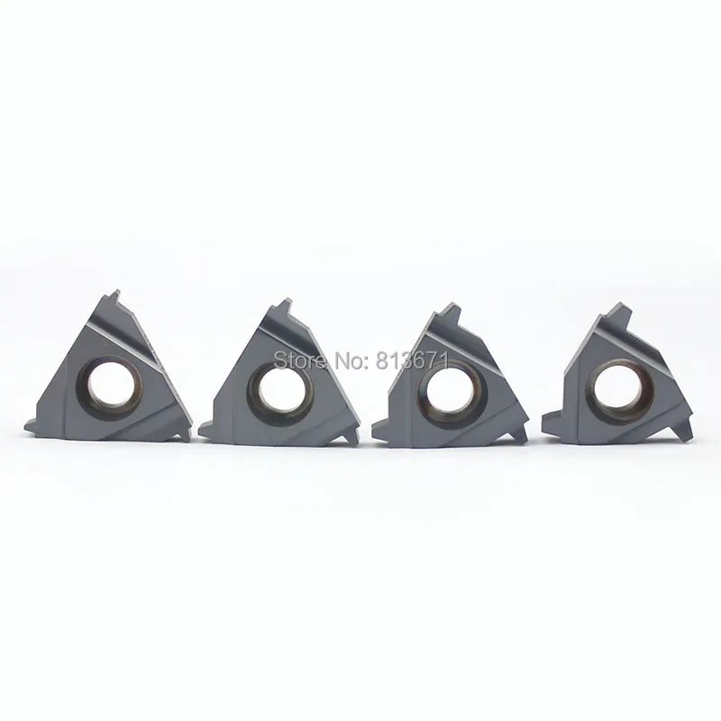 10pcs 16ER 16IR 1.0/1.5/2.0/2.5/3.0/4.0 TR Quality Carbide Thread Inserts for Stainless and Steel Processing Lathe Turning Tools
