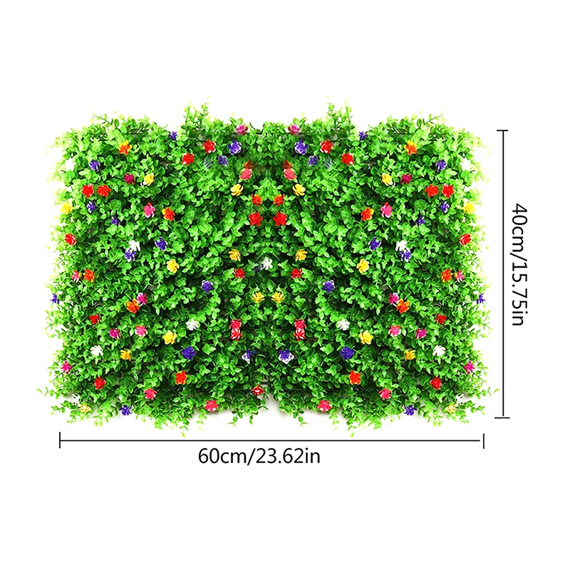 Kunstplant Gazon Lvy Screening Gras Nepmuur Plant Decoratieve Tuin Buiten Interieur Inrichting 40*60Cm