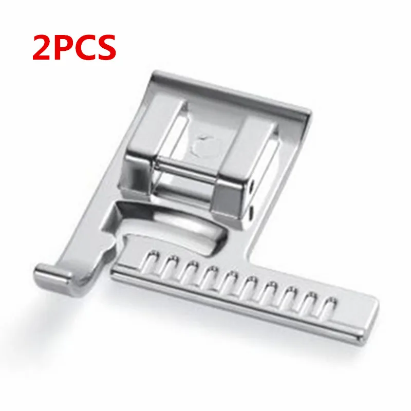 Multifunction Household Sewing Machine Presser Foot Tape Measure with a Ruler Stitch Guide Sewing Foot Snap on Metal  AA7016-2