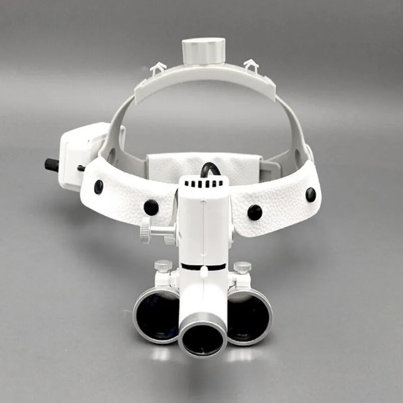 High Quality Wireless 5WLED Medical Headlampn Surgical Headlight Illuminator+2.5/3.5X Binocular Magnifier Dental Loupes