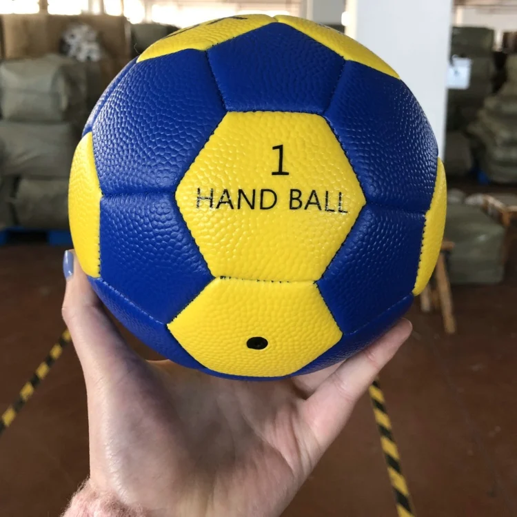 Tamaño 0 1 balonmano Material de PU suave genuino de alta calidad Oficial para partido de entrenamiento de juegos