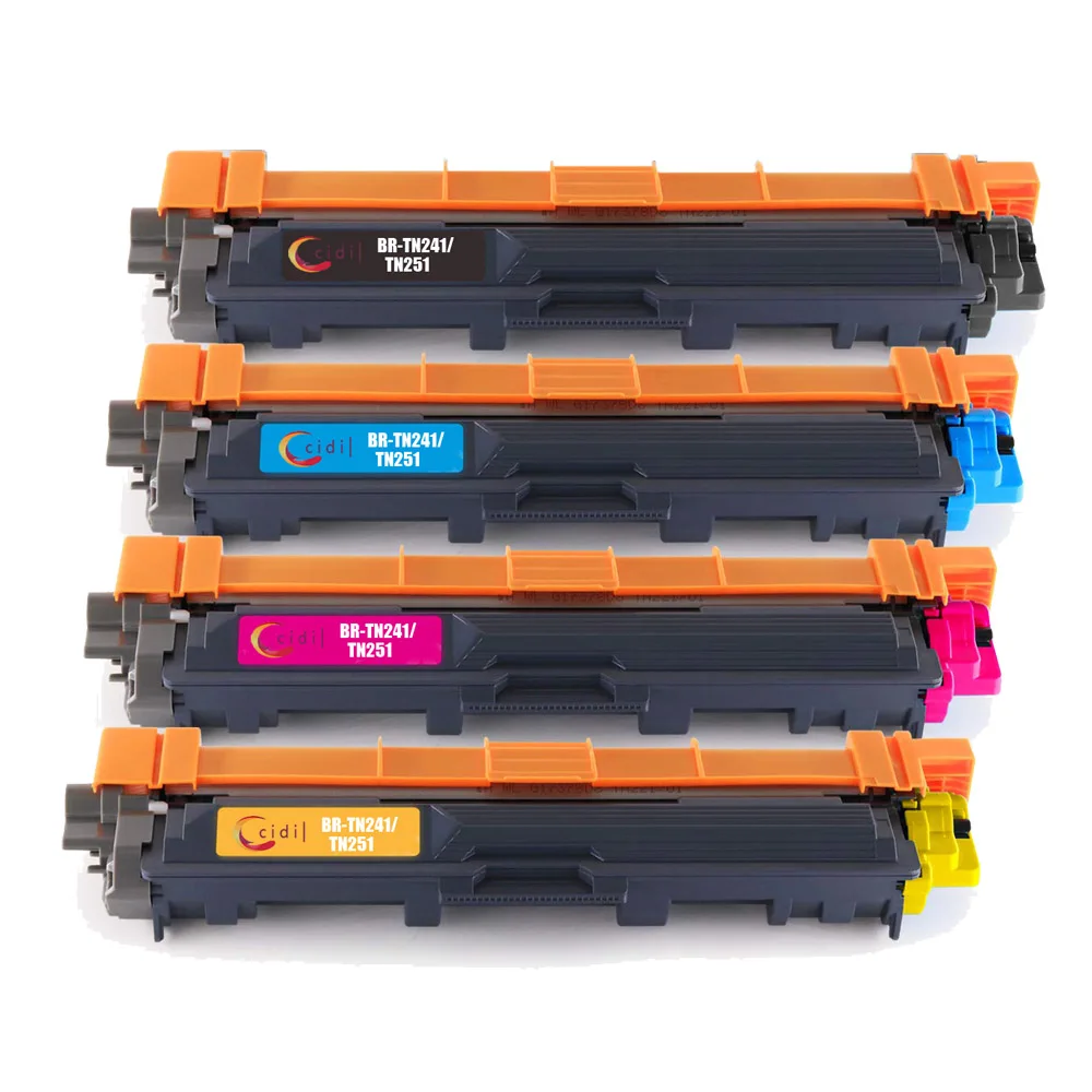 TN241 TN245 Replacement for Brother TN-241 TN-242 TN-245 TN246 Toner Cartridges Compatible for Brother HL-3170CDW HL-3140CW