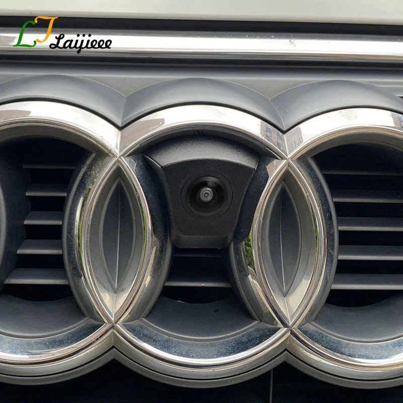 For Audi A1 A3 A4 A5 A6 A7 A8 Q2 Q3 Q5 Q7 S3 S4 S5 S6 TT TTS SQ5 Fisheye Super Wide Angle HD Car Front View Blind Area Camera