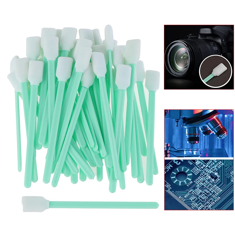 100Pc Cleaning Tool Cleaning Swab Cleaning Stick Solvent Foam Tipped For Epson For Roland/Mimaki/Mutoh Large Format Print Head