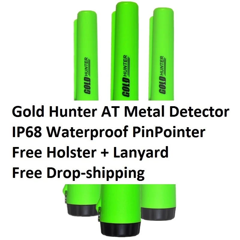 

25PCS Gold Hunter AT IP68 waterproof pinpointer metal detector handheld gold detector super scanner underground metal detector