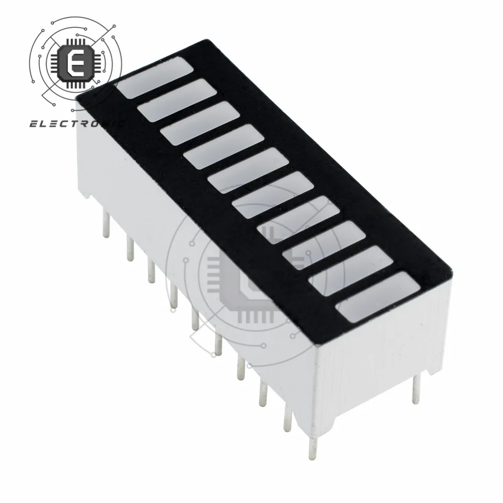 5PCS 10 Segment 4 Farbe LED Batterie Niveau Bar Graph Power Display Anzeige Modul Multi-farbe 5V licht