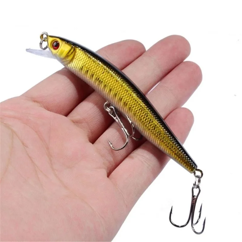 Iscas de pesca flutuantes wobbler, iscas artificiais duras para pesca, crankbait, pesca de carpas, equipamento de pesca, 8.2g, 10cm, 1 peça