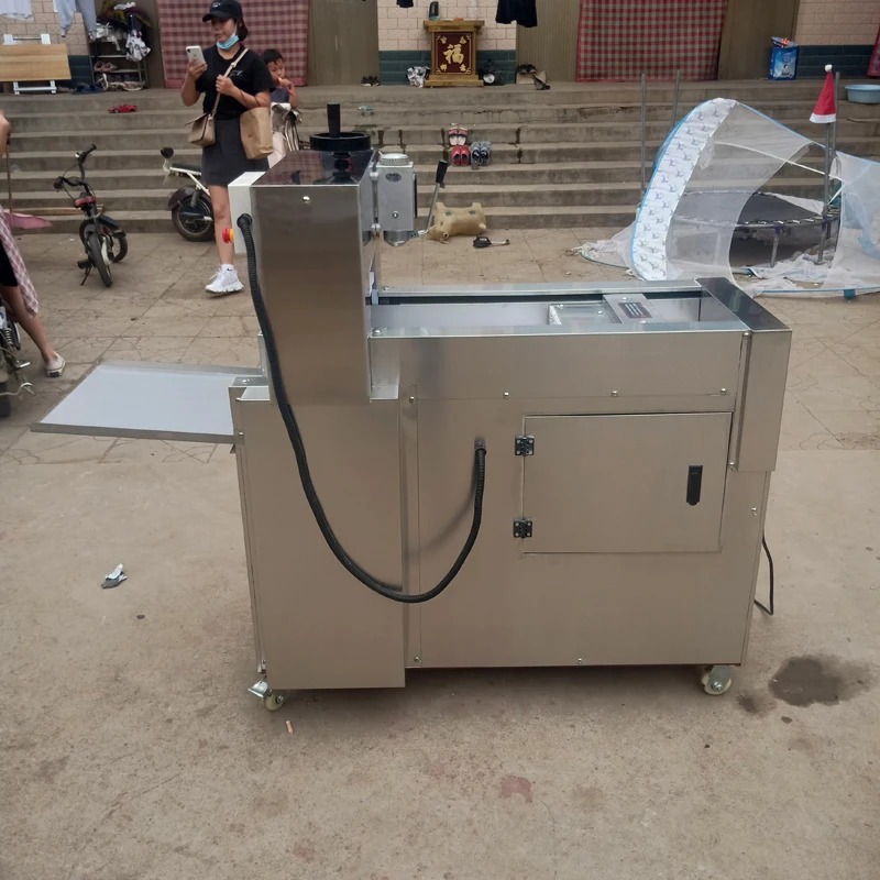 

High quality and durable beef and mutton cutting machine is easy to operate simple and fast to make meat rolls