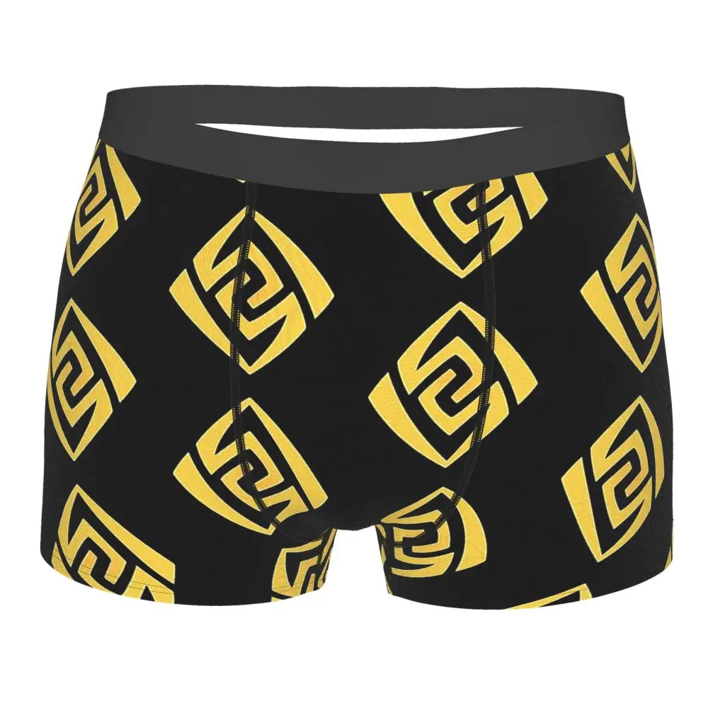 Geo Element Genshin Paimon Teyvat Venti Childe Underpants Homme Panties Men's Underwear Comfortable Shorts Boxer Briefs