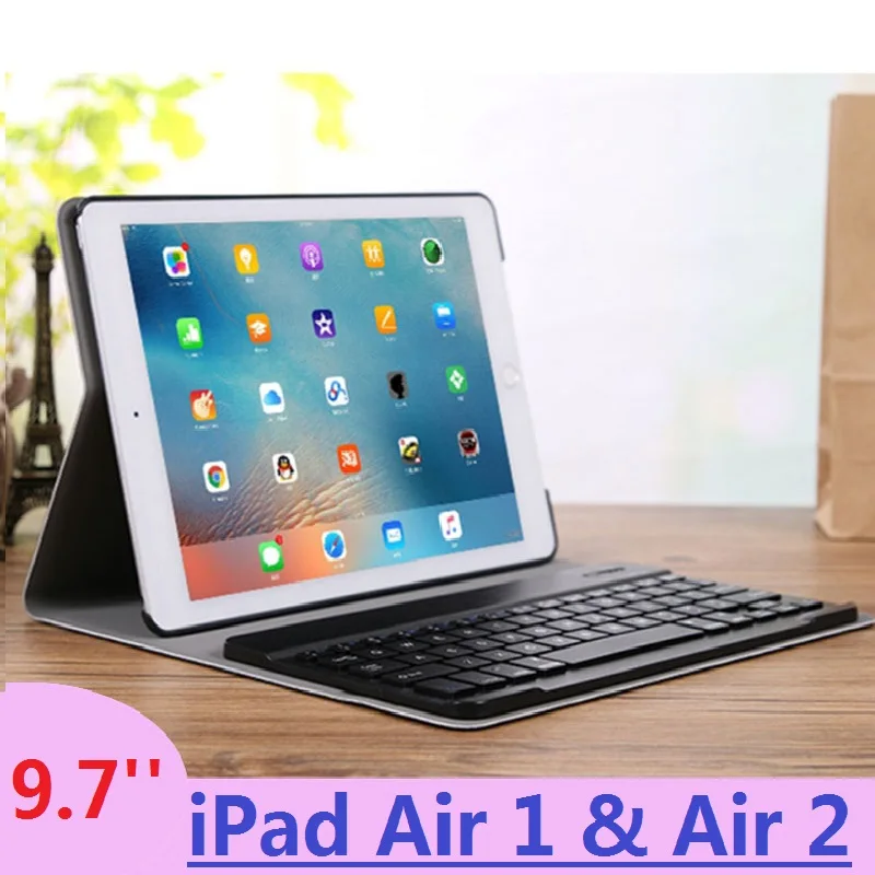 9.7 inch Magnetic Coque For iPad Air 2 Case With Keyboard A1474 A1566 Removable for iPad Air 1 2 Russian Spanish Keyboard Case