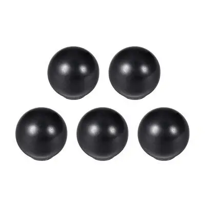 5Pcs Thermoset Ball Knob M5 Female Threaded Machine Handle 16mm Dia Smooth Rim