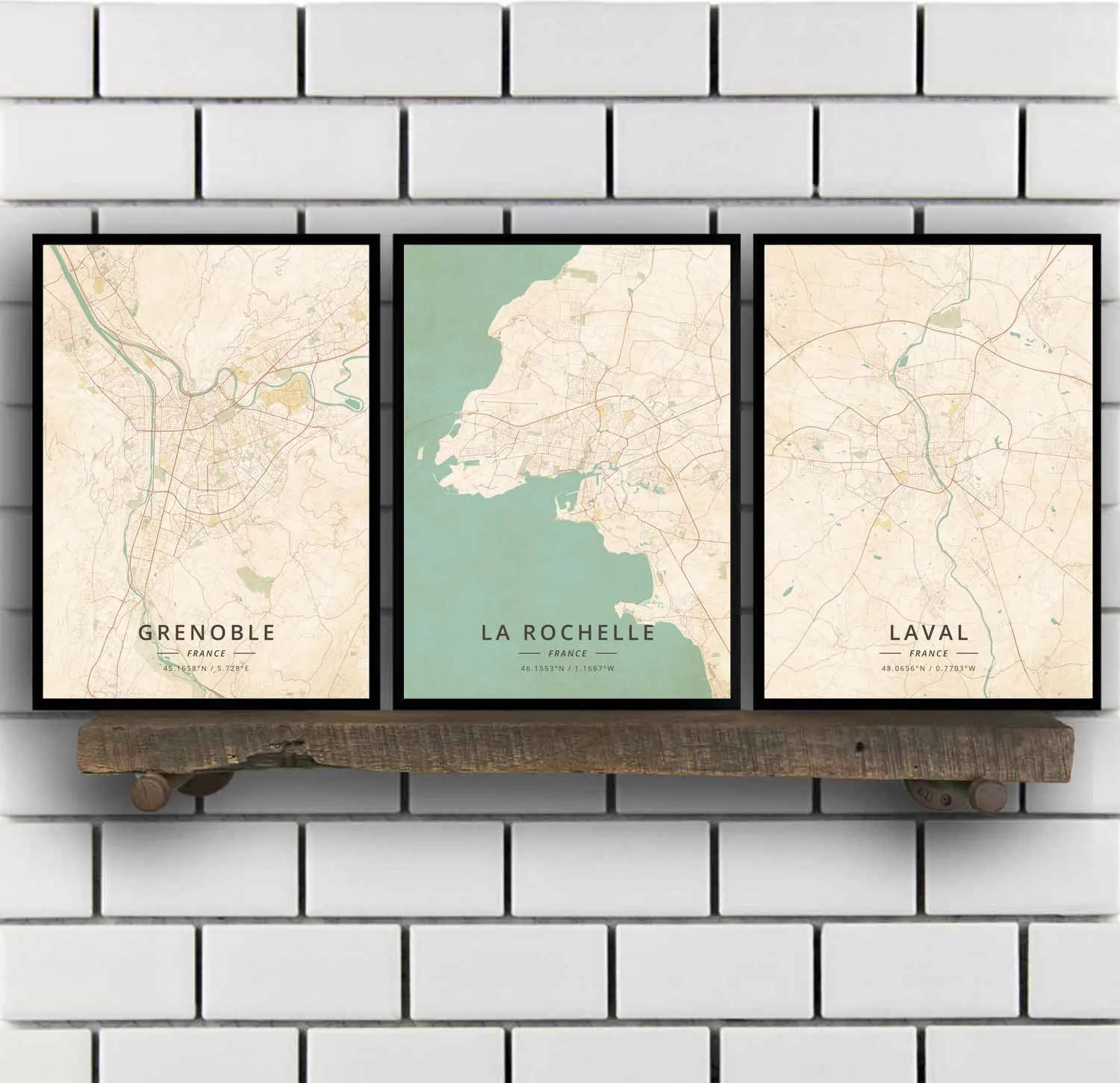 

Grenoble La Rochelle Laval Le Havre Lille Limoges Lyon Marseille Metz Montpellier Mulhouse Nancy Nantes Nice France Poster
