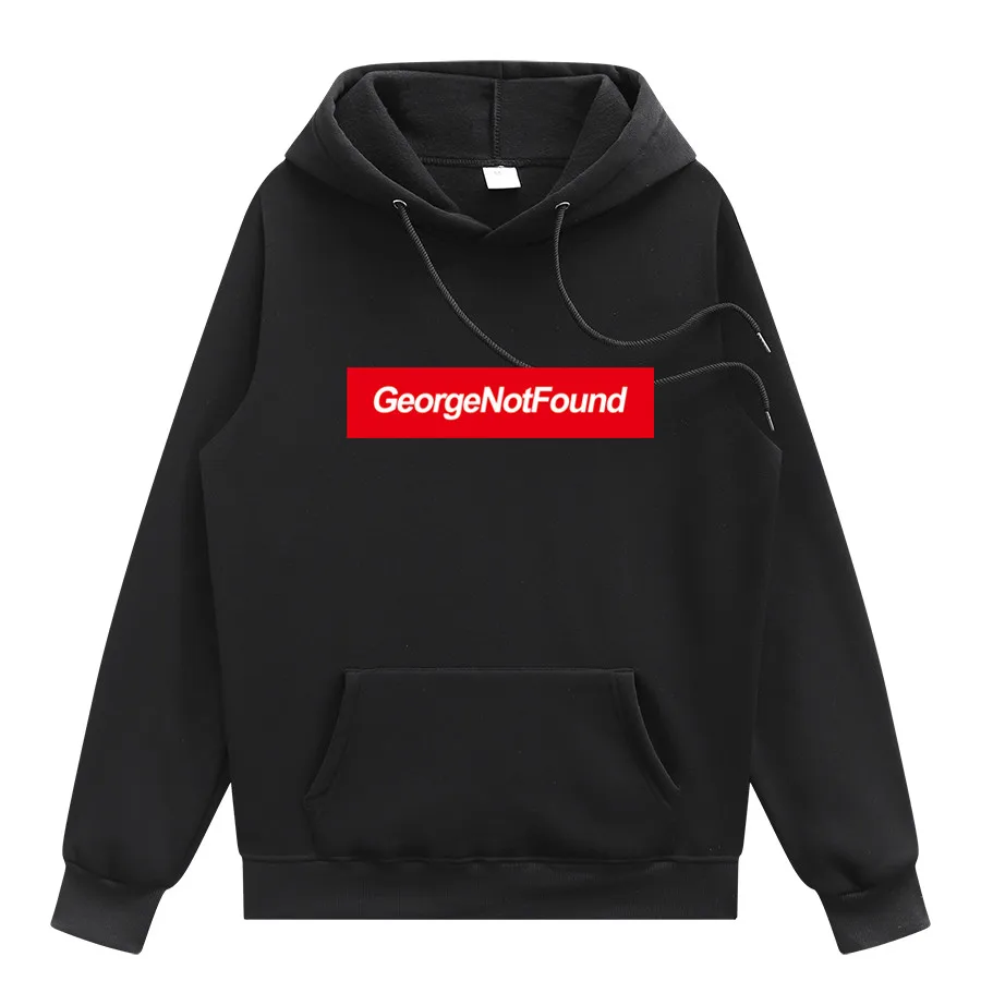 Men Fashion Pullover Hip Hop GeorgeNotFound Merch Hoodie Sweatshirts Men Women Print Pullover Unisex Harajuku Tracksui