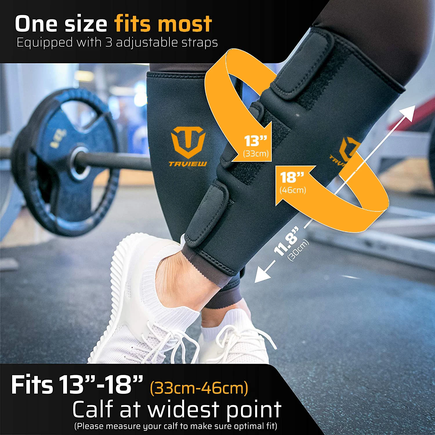 Weightlifting Deadlift Shin Guards Adjustable Deadlift  Shin Guard Sleeves EasyWear Calf Support Brace for Box Jump Crossfit