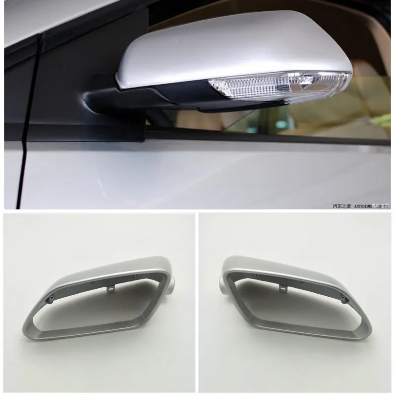 

Apply to Polo 2006-2010 Outer reversing mirror shell Rear view lens cover silvery