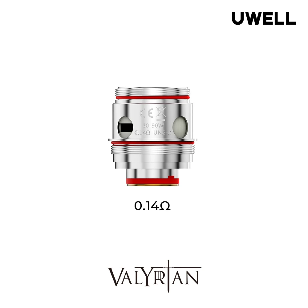 2pcs/Pack Uwell Valyrian III Coil 0.32ohm UN2 Coil 0.14ohm UN2-2 Coil for E Cigarette Valyrian 3 Atomizer/Kit