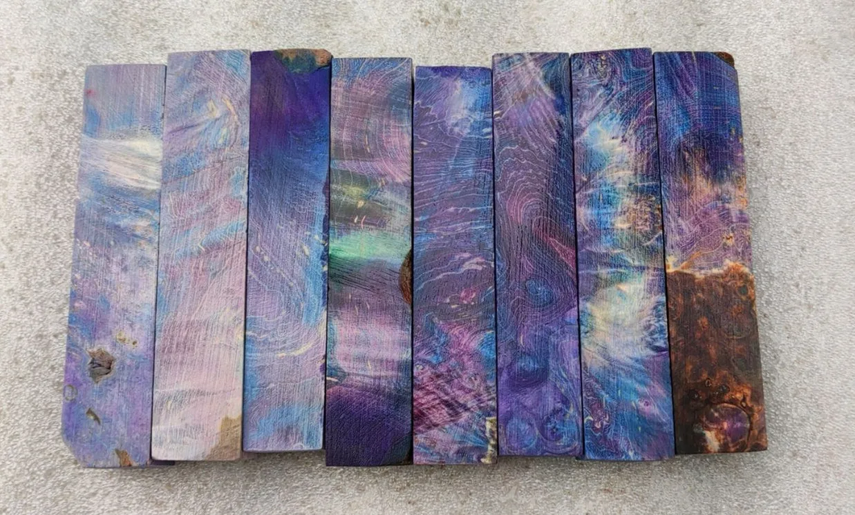 قلم 19x19x120 ملم فارغ MB خشب القيقب الثابت