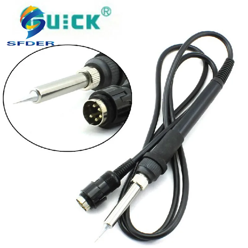 Original QUICK 907A Soldering Iron Handle 50W 24V For 969A/936A/706W/705/700 Soldering Station