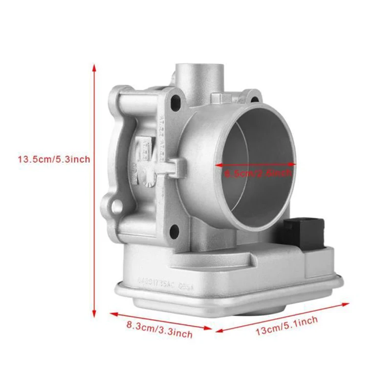 Intake Throttle Body Assembly 04891735AC 5429090 For Jeep Compass Dodge Caliber Chrysler 1.8L 2.0L 2.4L 2007-2016 4884551AA Part