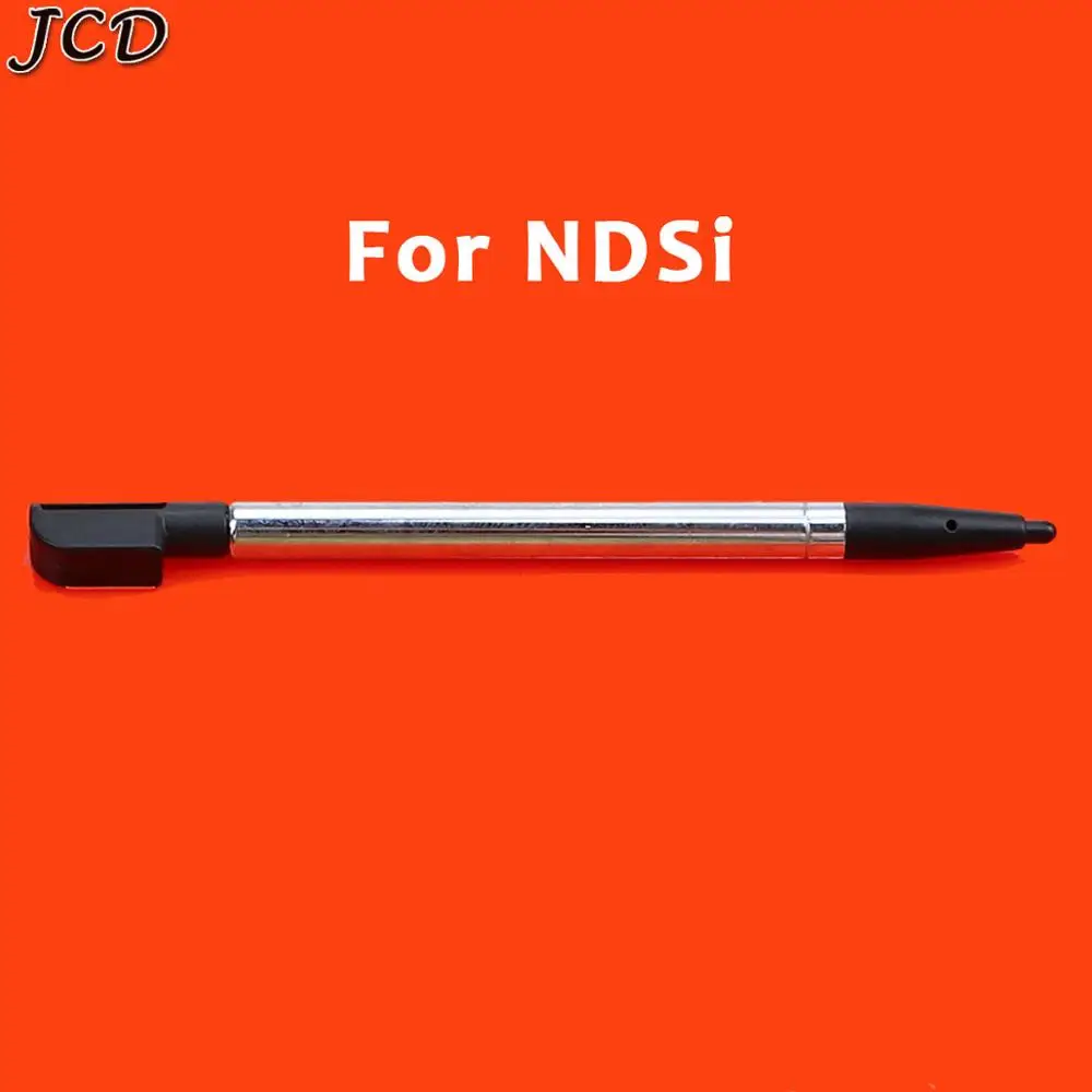 JCD Stylus Plastik Teleskopik Logam Pena Layar Sentuh untuk 2DS 3DS Baru 2DS LL XL 3DS XL Baru untuk NDSL DS Lite NDSi NDS Wii