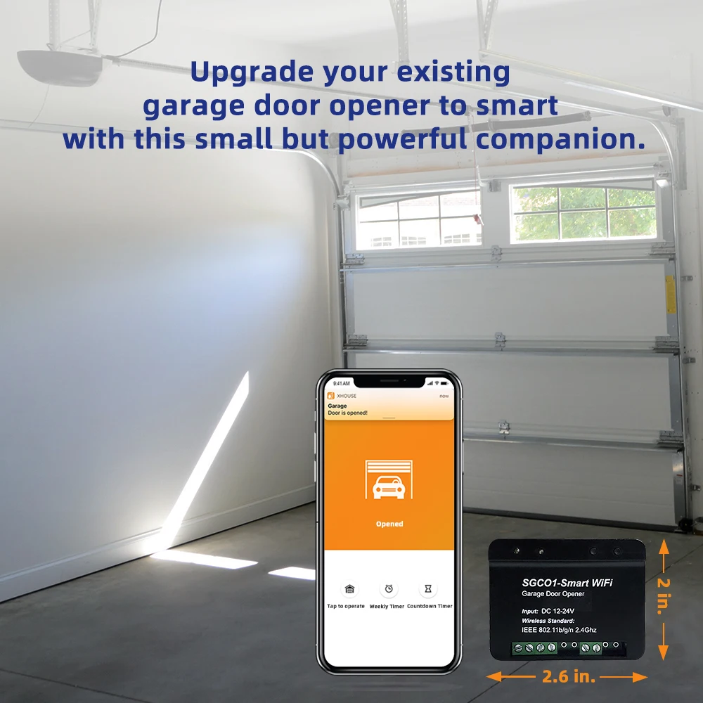 Newest Release Garage Door Opener Wifi Smart Receiver Use For Galo Brand Swing Sliding Gate Opener TX Car