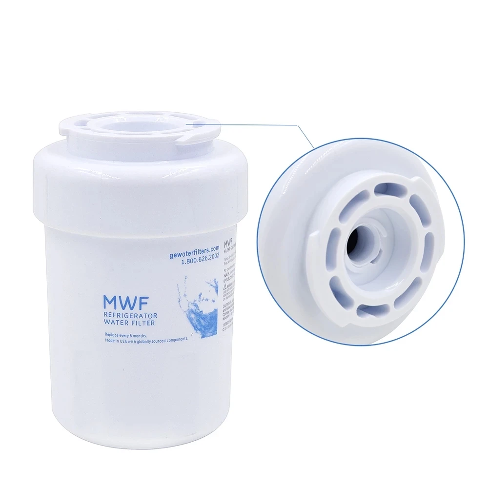 ¡Gran oferta para el hogar! Purificador de agua General Electric Mwf, reemplazo de cartucho de filtro de agua para refrigerador, Mwf para Ge, 2 unids/lote