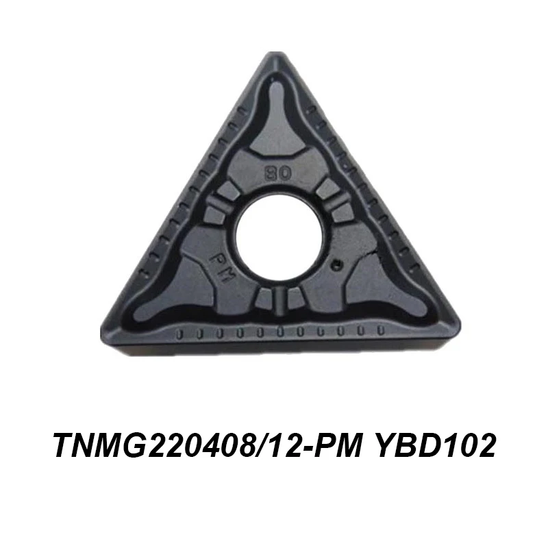 Original TNMG 220408-PM 220412 TNMG220408-PM TNMG220412-PM YBD102 Cylindrical Turning Tool CNC Lathe Tool Carbide Insert