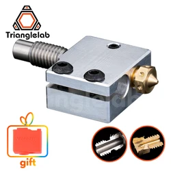 C Trianglelab 3D Printer Volcano Heater Block + High quality Nozzle + Heat breaker for 3D Printer For Hotend DIY 3D Printer