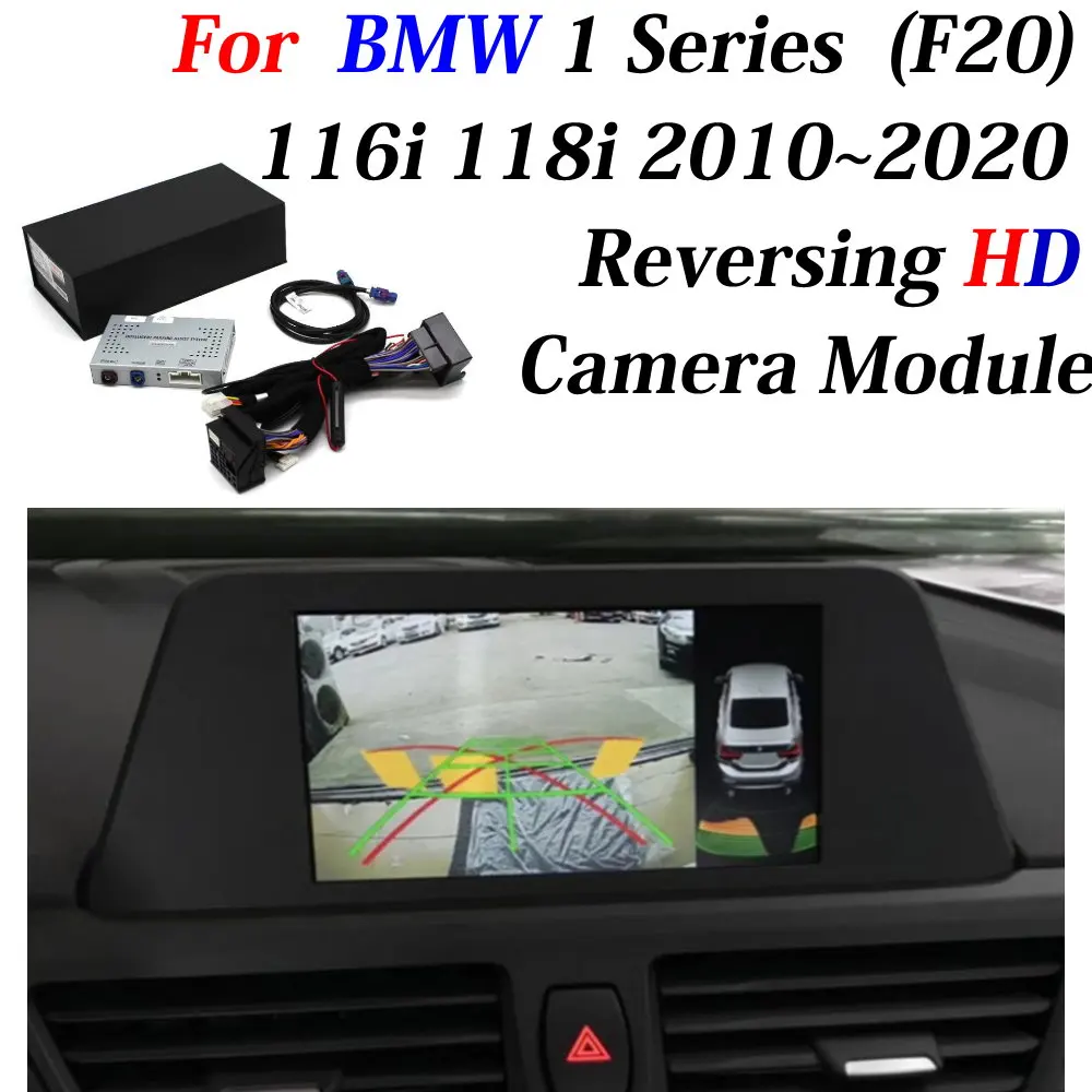 

For BMW 1 Series E81/E82/E87/E88 F20/F21 F52 CIC NTB Car Rear Front DVR 360 Camera Backup Parking CAM Decoder Interface Improve