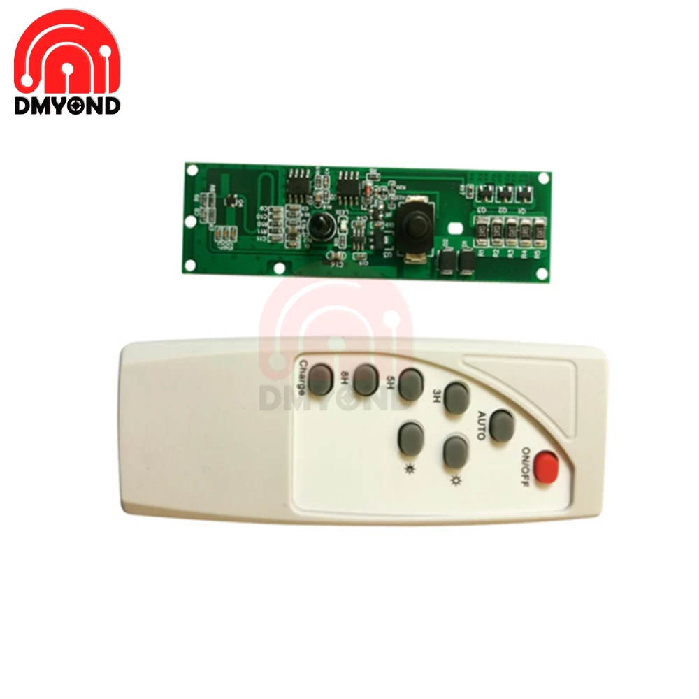 Dmyond 3.2V 3.7V Ottico Radar di Controllo di Induzione Del Corpo Umano Solare Circuito Lampada Solare LED Bordo di Driver con A distanza di