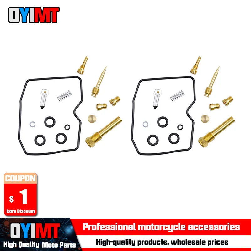 Motorcyclce Carburetor Rebuild Repair Kit For Kawasaki Vulcan 500 EN500C EN500A LTD Zephyr 550 ZR550B 750 ZR750C Voyager XII