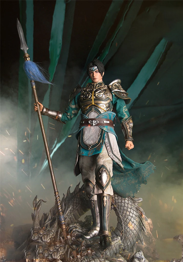 

Zhao Yun Collectible In Stock 1/6 RingToys Hot Koei Game 12" Dynasty Warriors Doll Action Figure Toy Model for Fans Holiday Gift