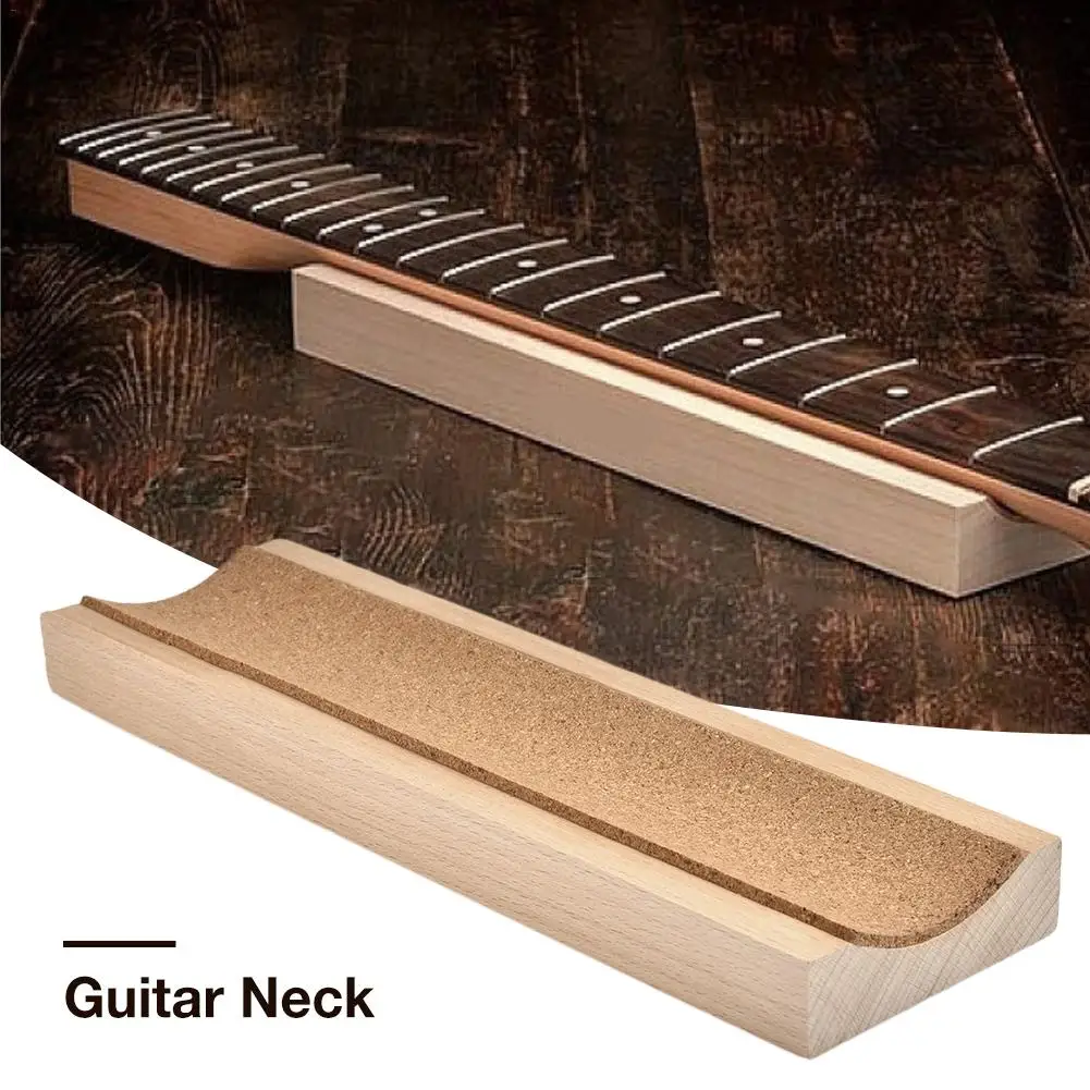 

Electric Acoustic Guitar Bass Caul Long Neck Rest Support Fretwork Luthier Cork Setup Soft Fit For Guitar Banjo Mandolin Bass